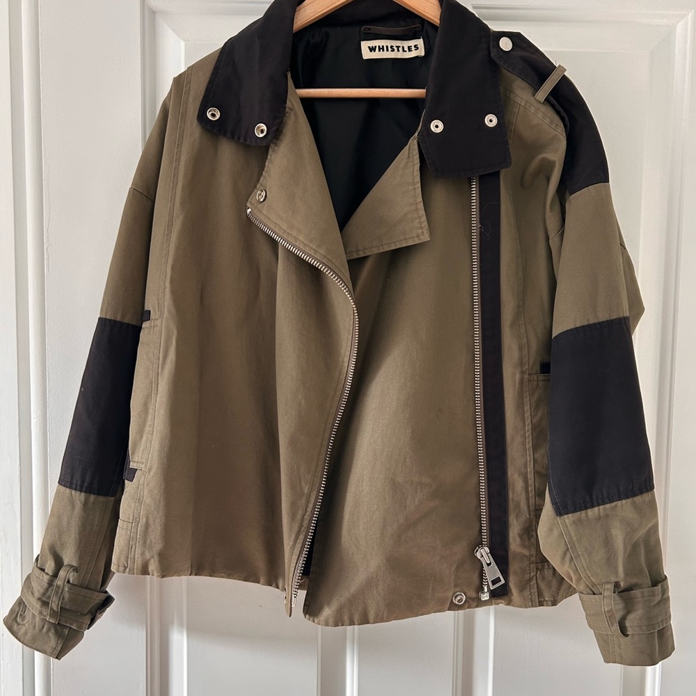 Whistles military style jacket